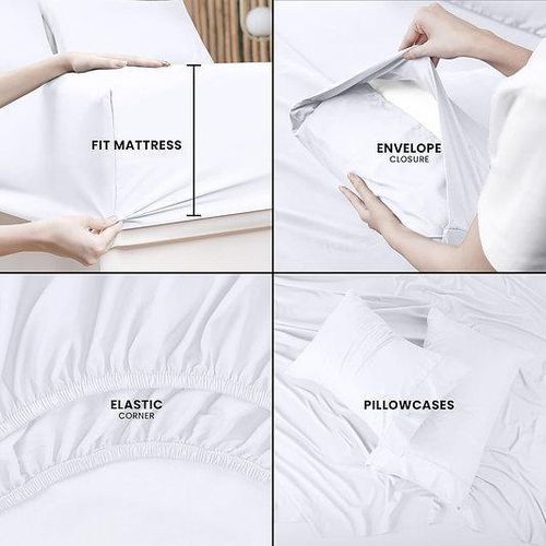 product_image_name-Homy Cotton-طقم ملاءات قطنية من هومي مكون من 3 قطع-2