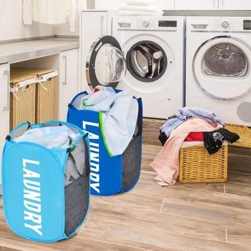 product_image_name-Generic--use Mesh Hamper with Straps and Side Pockets - Gray-3