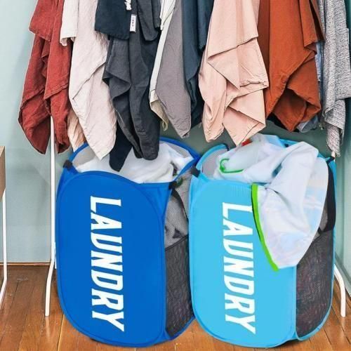 product_image_name-Generic--use Mesh Hamper with Straps and Side Pockets - Gray-5