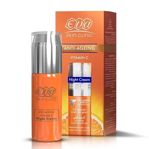 product_image_name-Eva-Vitamin C Night Cream 50ml – Brightening & Anti-Aging Night Moisturizer-1