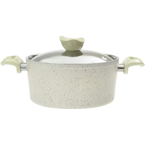 اشتري Elite Non-stick Granite Pot 4mm -Beige في مصر