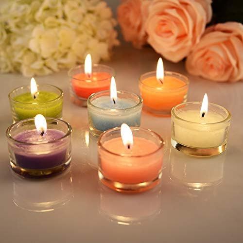 اشتري Romantic Smokeless Dinner Candles Set (Set Of 4About this item في مصر