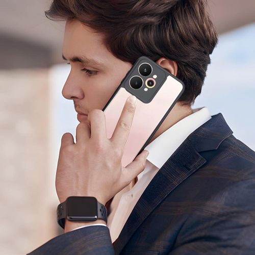 product_image_name-Generic-دلـع موبايلك جراب حماية شفاف متوافق مع موبايل ريلمي 15 شبكة الجيل الخامس 5G من الدرجة العسكرية، مضاد للصدمات ومضاد للاصفرار، جراب موبايل واقي كامل ممتص للصدمات مع واقي للكاميرا - اسود-5