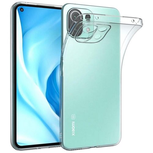 product_image_name-Generic-جراب لهاتف Xiaomi Mi 11 Lite - جراب هاتف - مضاد للصدمات وشفاف - شفاف-1