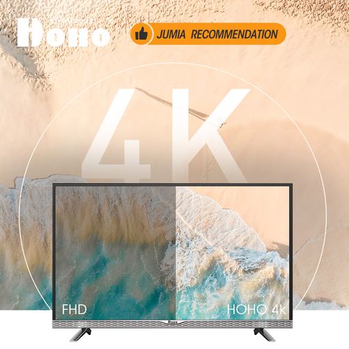 HOHO 55 بوصة شاشة Ultra HD سمارت - أسود