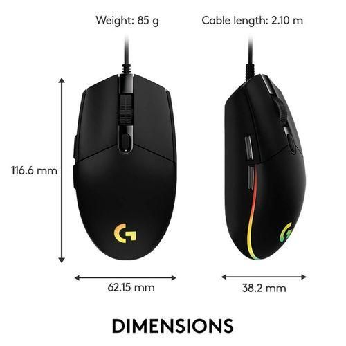 product_image_name-Logitech-G102 Lightsync Rgb 6 Button Gaming Mouse-5