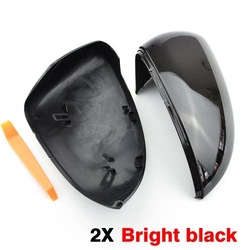 Generic 2PCS Mirror Covers Caps RearView Mirror Case Cover For VW