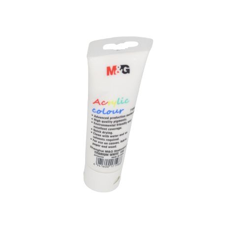 M Graham 60ml Tube Acrylic Titanium White