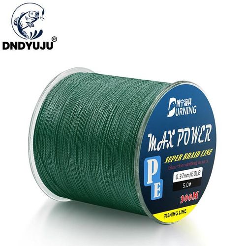 Generic Dndyuju 300m Pe Fishing Line 4 Strands Braided Fishing Line 10lb  50lb 60lb 70lb 80lb 90lb Multifilament Fishing Line Smooth @ Best Price  Online