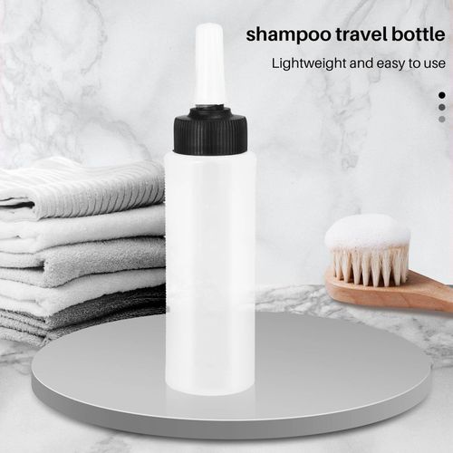 Small Soft Plastic Salon Hair Color Measuring Applicator Bottle With Scale  Hairdressing Supplies Shampoo Bottle