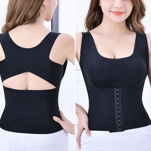 Fashion 4 In 1 Waist Trainers Bra Women Breathable Shapewear Chest