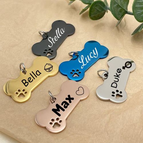 Dog name pendant new arrivals