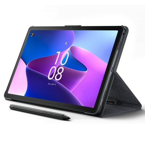 Buy Lenovo Tab M10 Plus (3rd Gen) 4GB/128GB/10.61-inch With Precision Pen2 + Folio Case-Storm Grey in Egypt