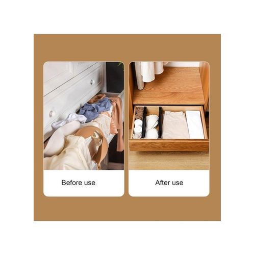product_image_name-Generic-Drawer Divider with Safety Lock, Adjustable Expandable Sections-3797- Multi Color-1