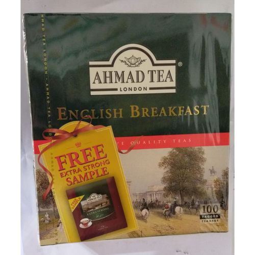 اشتري Ahmad Tea English Breakfast - 100 Tagged في مصر