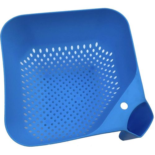 Generic Plastic Food Strainer - Blue - image 2