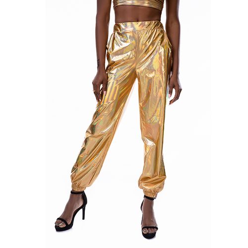 Shiny Metallic Dance Fashion Gold Silver Leggings Little