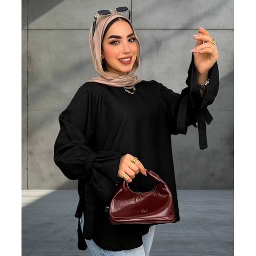 Generic بلوزة حريمي صيفي اسود