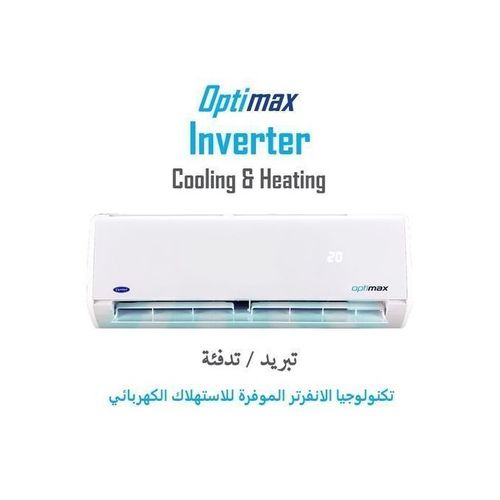 Carrier Optimax Split Air Conditioner With Inverter Technology, Cooling & Heating, 2.25 HP, White - 53QHCT18DN-708F- save up to 50% energy with inverter technology - XPRS 2025
