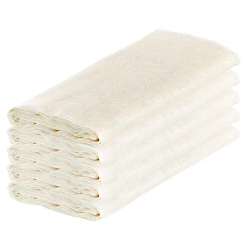 Generic Muslin Cloths for Cooking, Pack of 5 (50X50CM), Unbleached, @ Best  Price Online