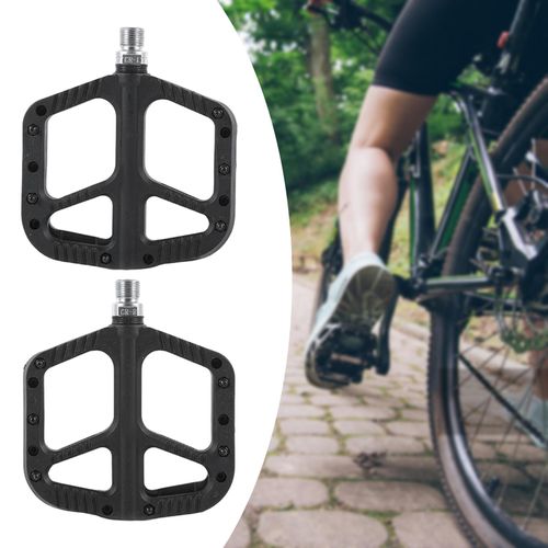 Wide bike shop pedals