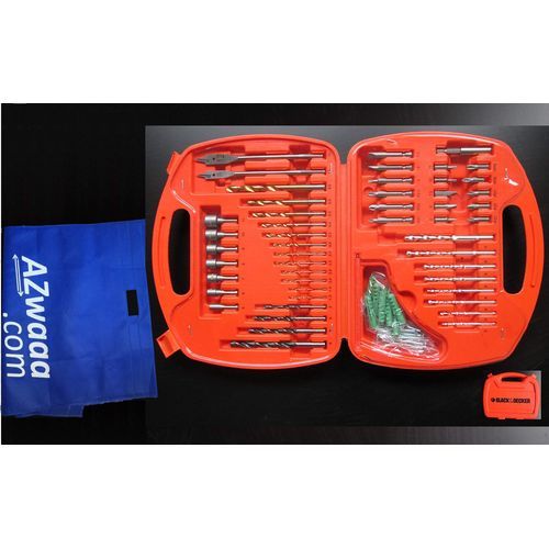 product_image_name-BLACK+DECKER-A7066 Drilling & Screw Driving Set - 50 Pcs+ Free Bag-4