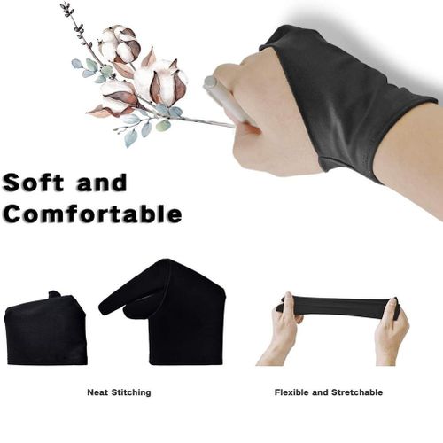 Generic Drawing Glove Fits Right Hand And Left Two Finger S