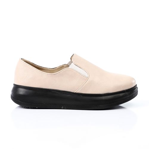 Buy Women's Medical Shoes With A Soft Wedge Sole - Beige in Egypt