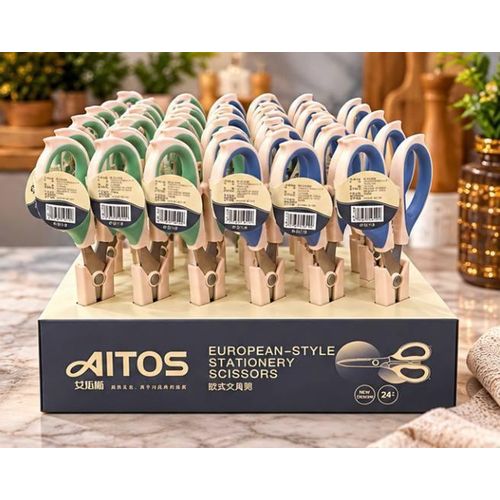 Generic مقص مطبخ AITOS بجراب واقٍ – مقص متعدد الاستخدامات - image 2
