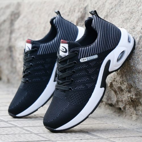 Buy Men's Sneakers Youth Thick-soled Mesh Sports Shoes in Egypt