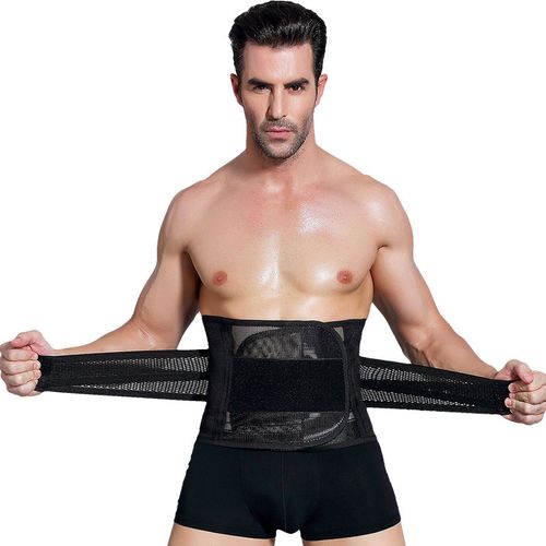 Generic (Type A-Black,)Lumbar Waist Support Belt Strong Lower Back Support  Corset Belt Waist Trainer Sweat Slim Belt For Sports Pain Relief DON @ Best  Price Online