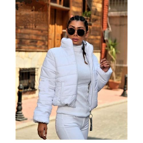 product_image_name-Generic-جاكت نفخ لون ابيض خامة عالية الجودة -1