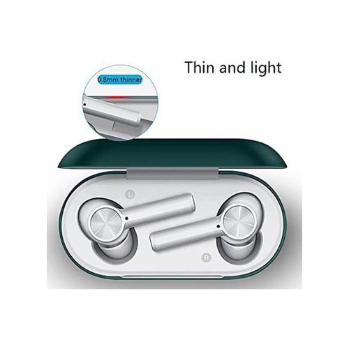 product_image_name-Generic-For OnePlus Buds Z Silicone case with Holder (Green)-4