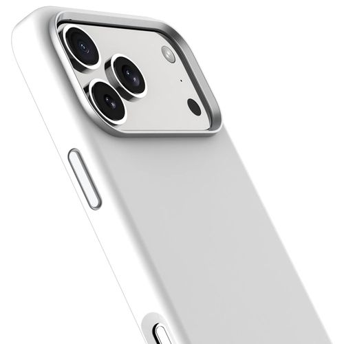 product_image_name-Design-Levelo Iris MagSafe Liquid Silicone Case for iPhone 17 Pro Max - Silver -2