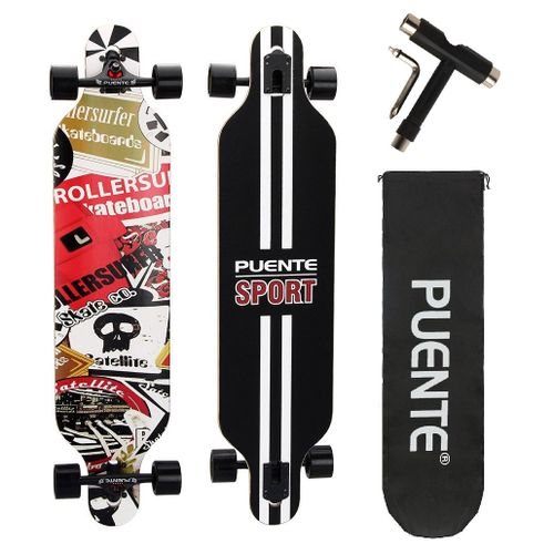 Puente 41 Inch Longboard With Carrying Bag & Tool - Peacekeeper @ Price Online | Jumia Egypt