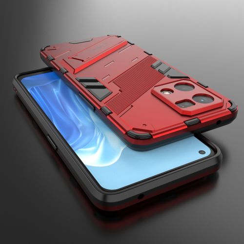 product_image_name-GOLDEN MASK-Compatible With Oppo Reno7 4G/F21 Pro Punk Case Anti Protection (Red)-6