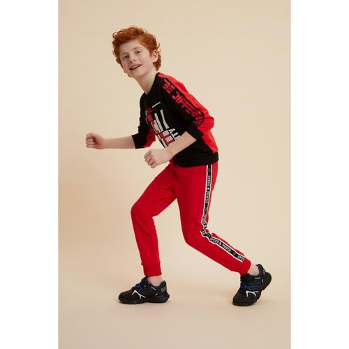 product_image_name-Defacto-Knitted Sweat Shirt - Black-2