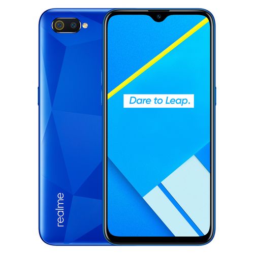 Realme C2 - موبايل ثنائي الشريحة 6.1 بوصة 4G - 64 جيجا/4 جيجا - 4G - أزرق