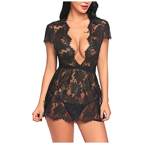 Black Sexy Sleep Lingerie: Buy Online at Best Price in Egypt