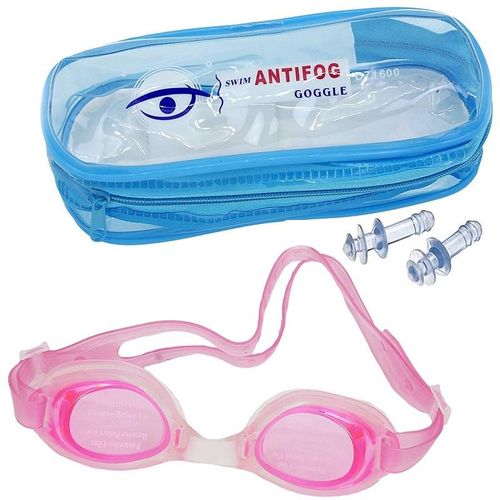 product_image_name-Generic-Anti Fog Swimming Goggle For Adults & Kids  With Free Case & Adjustable Straps-1