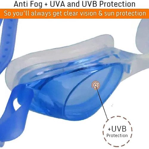 product_image_name-Generic-Anti Fog Swimming Goggle For Adults & Kids  With Free Case & Adjustable Straps-2