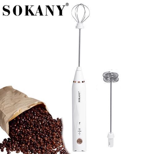 اشتري Sokany Coffee Blender And Hand Mixer USB Charging في مصر