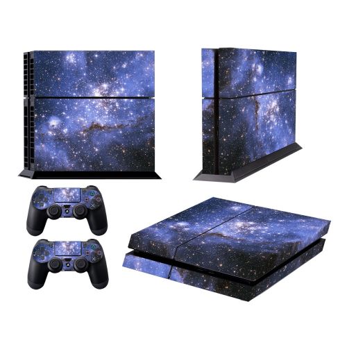 product_image_name-Generic-Starry Sky Pattern Fashion Colour Protective Film Sticker for Sony PS4-1
