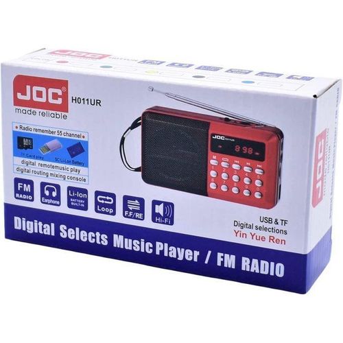 product_image_name-Generic-Original JOC Portable fm radio, stereo sound, strong pure signal, work with a flash, a memory, and a speaker-1