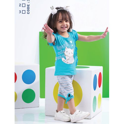 product_image_name-Generic-طقم بيجامة بنتكور بناتي- 3809- أزرق-1