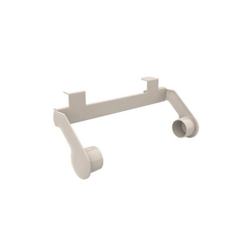 product_image_name-Generic-Primanova Paper towel rack under cabinet & wall mounted roll paper holder for kitchen & bathroom plastic beige-1