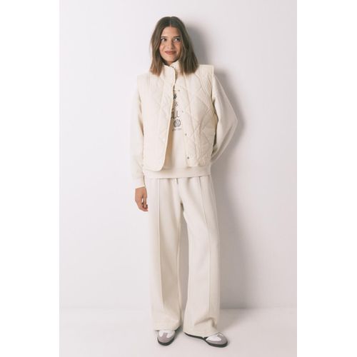 product_image_name-Women Secret-White fine terry cloth long trousers-3