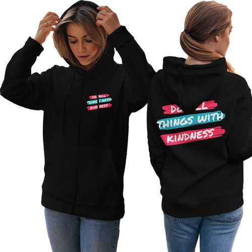 AKAI Zipper Cotton Hoodie Sweatshirt First Rate For Womens Black Best Price Online Jumia Egypt