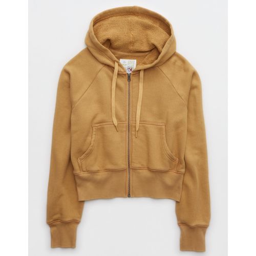 Buy Aerie OFFLINE Full Zip Cropped Hoodie in Egypt