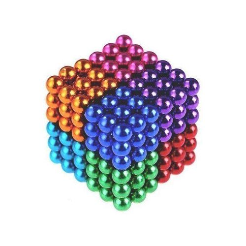 product_image_name-Generic-Magic Ball Magnetic Bead 5 Mm Eight Colors 216 Pcs-1